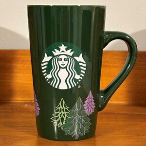 Starbucks Tall Green Christmas Mug 2020